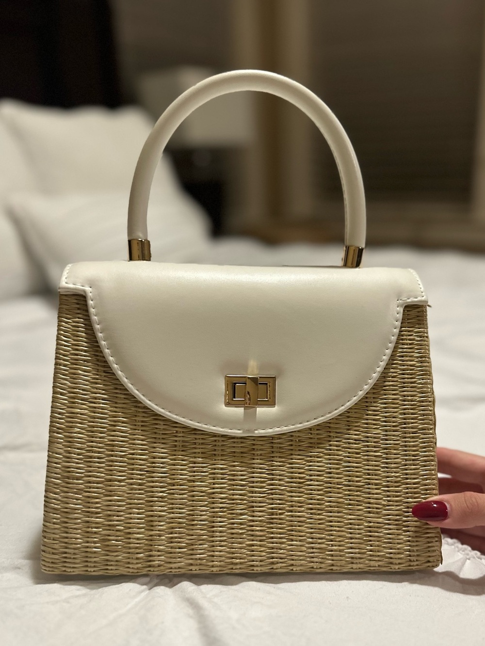 Kelly & Katie Wicker Bag